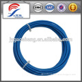 6x7 blue colour coated pvc wire rope